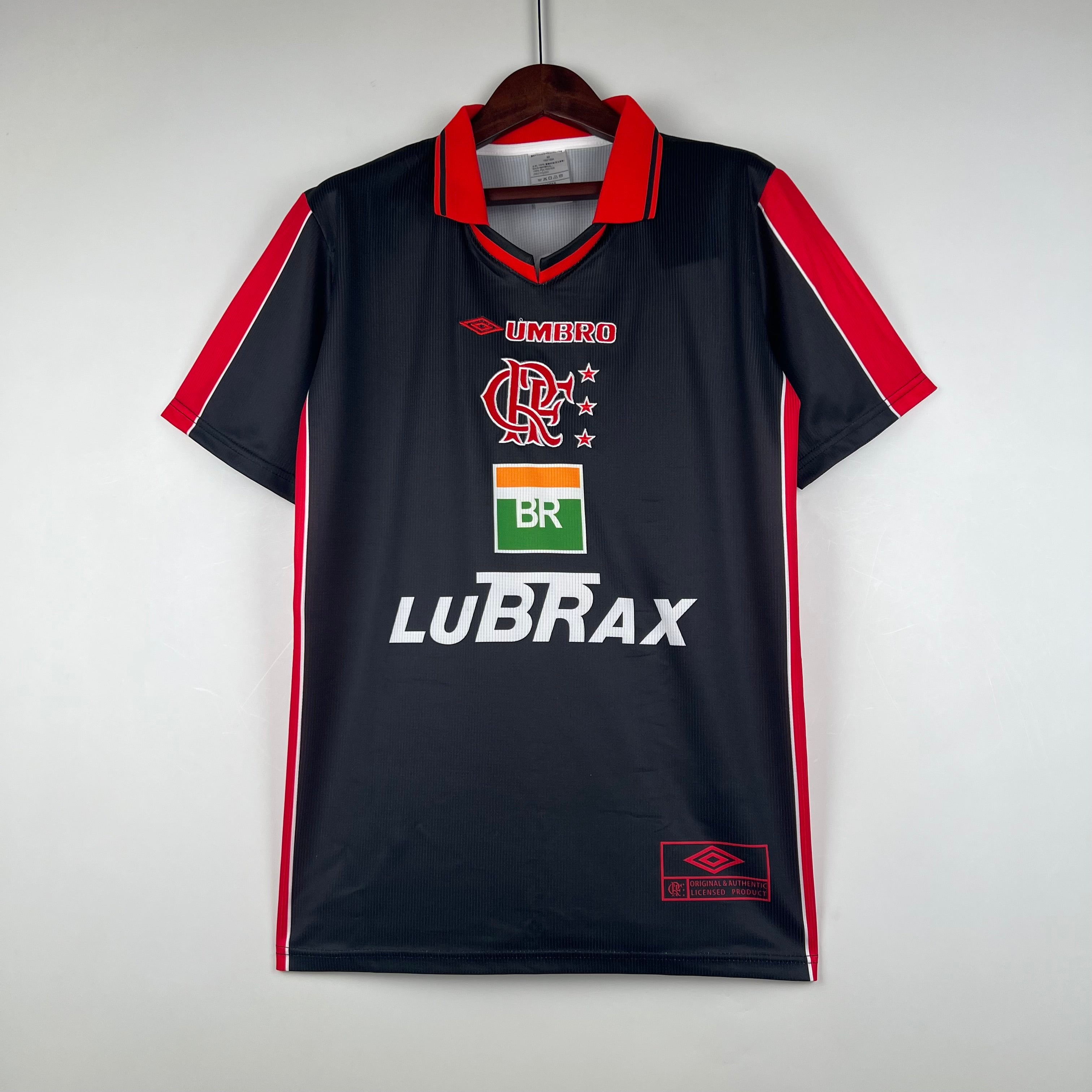 Camisa Flamengo Retrô 1999  Vermelha e Preta