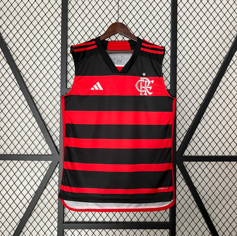 Camisa Flamengo Home l Regata 24/25 - Vermelha e Preta