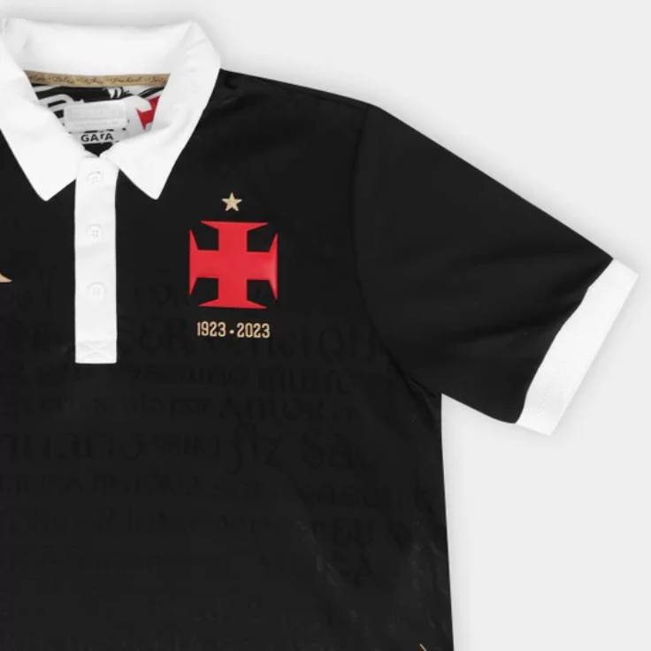 Camisa Vasco da Gama Ill 23/24 - Camisas Negras