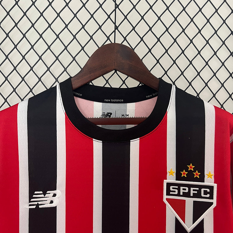 Camisa 24∕25 Long Sleeve Sao Paulo Away S-4XL(686A)