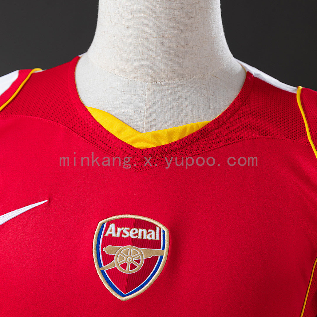 Arsenal 04∕05 Home Retro Jersey S-XXL(319A)