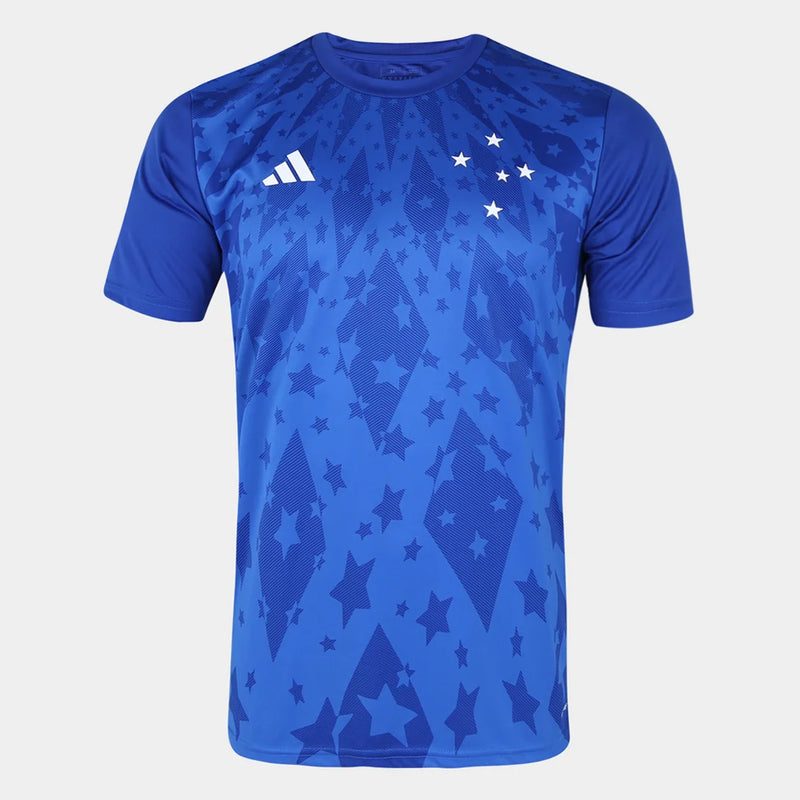 Camisa Cruzeiro Fanshirt 24/25 Adidas Masculina - Azul