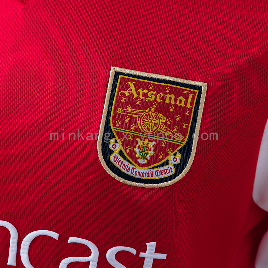 Arsenal 01∕02 Home Retro Jersey S-XXL(CECE)
