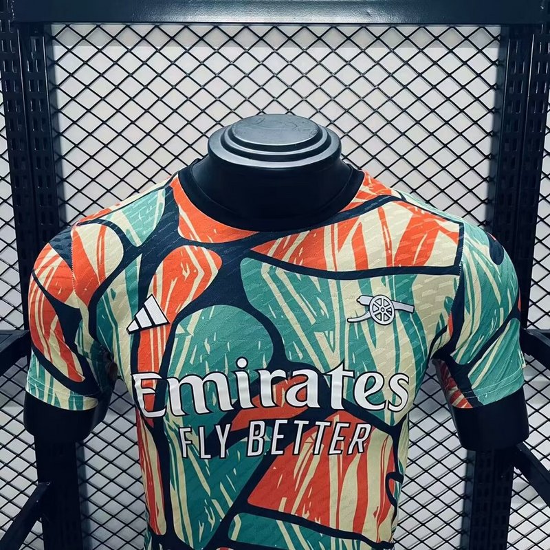 Camisa Arsenal Pré-Jogo Treino 2024/25 - Jogador