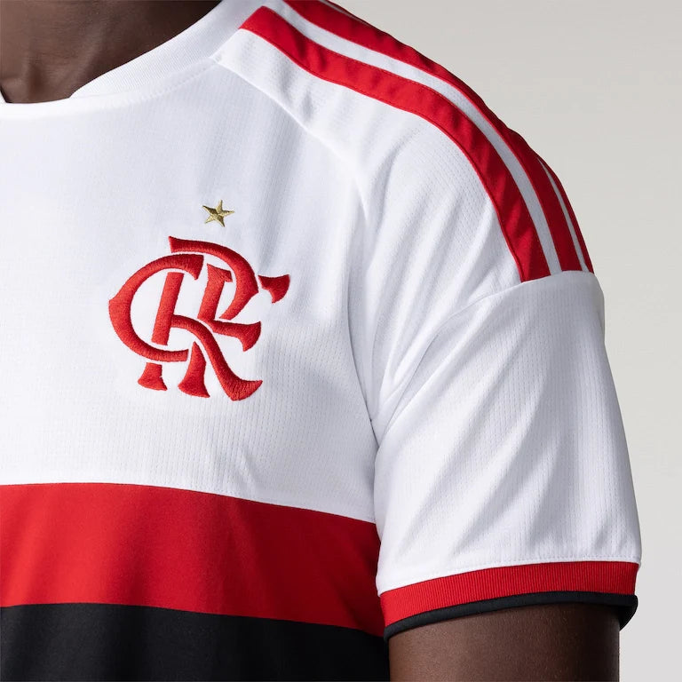 Camisa Flamengo I 2026/27 Torcedor Adidas Masculina - Branca