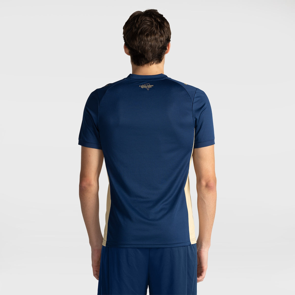 Camisa Bahia III 2026/27 Azul-Marinho e Dourada Torcedor - outro ângulo