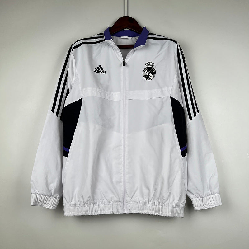 23∕24 Windbreaker Real Madrid White S-XXL(D3C0)
