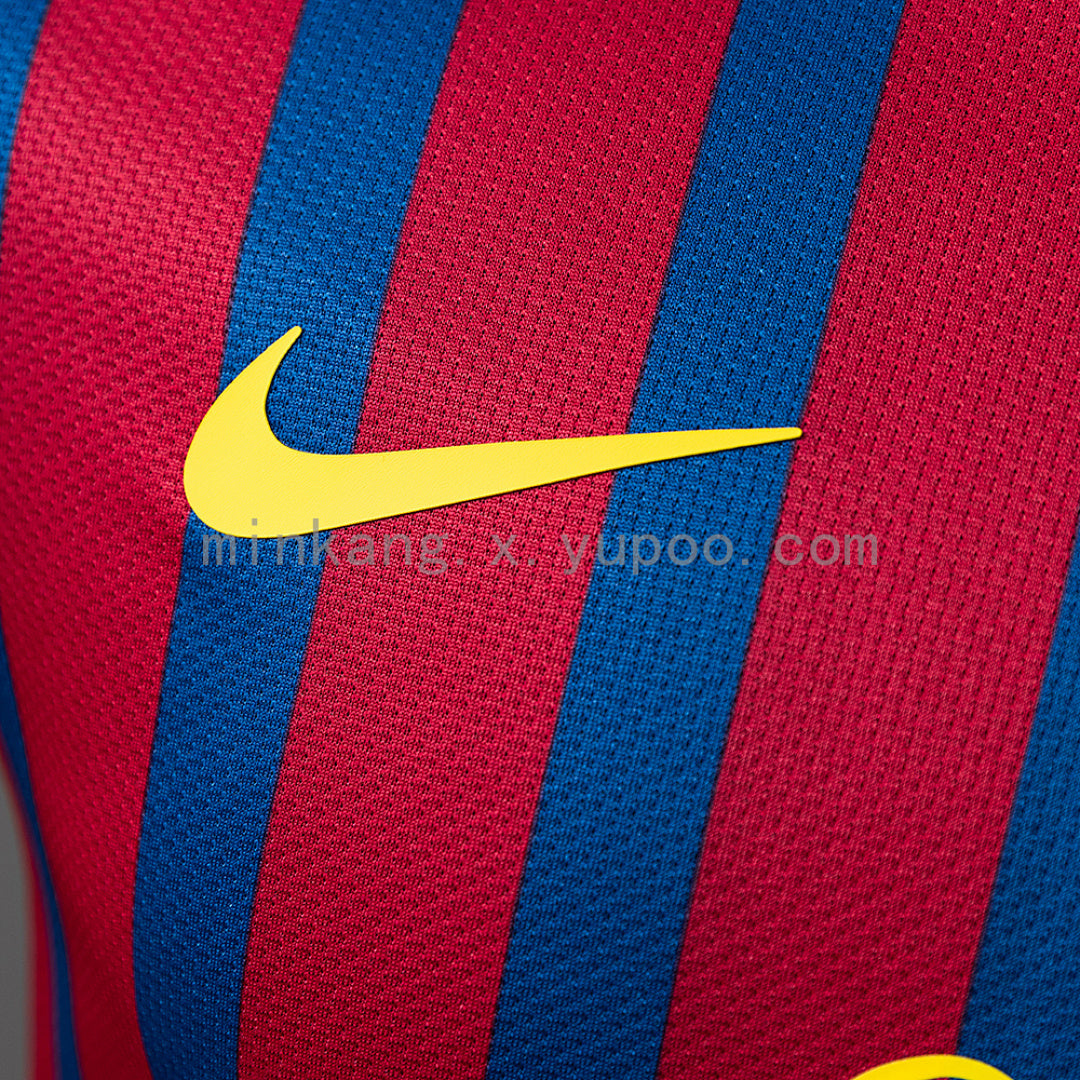 Barcelona 11∕12 Home Player Version Retro Jersey S-3XL(63CC)