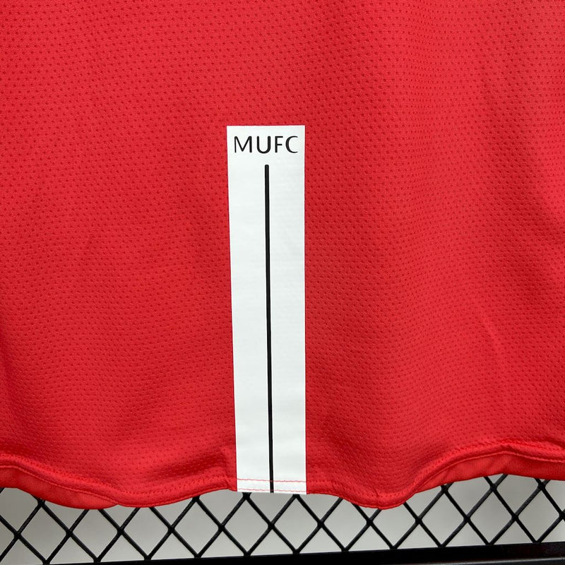 Camisa do Manchester United Manga Longa Retrô 2007/08 Home UCL