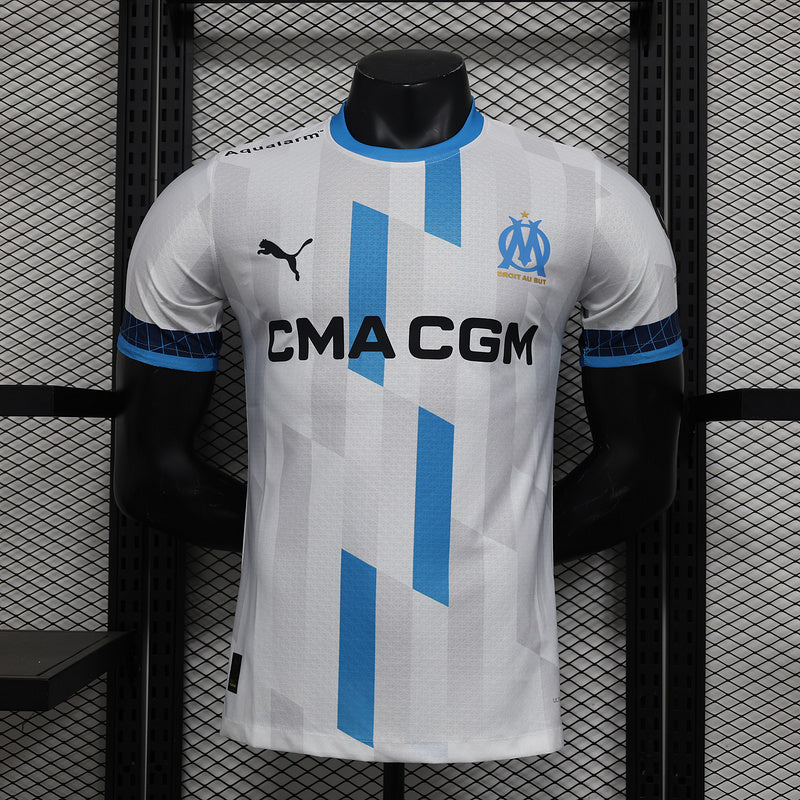 Olympique Marseille 2024∕25 Home Jersey Player Version S-XXL(F947)