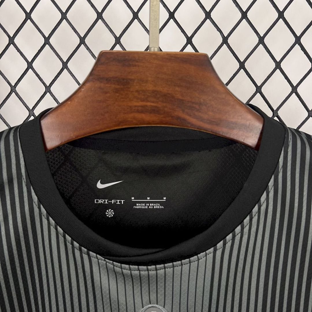 Corinthians 2025∕26 Black goalkeeper Jersey(1943)
