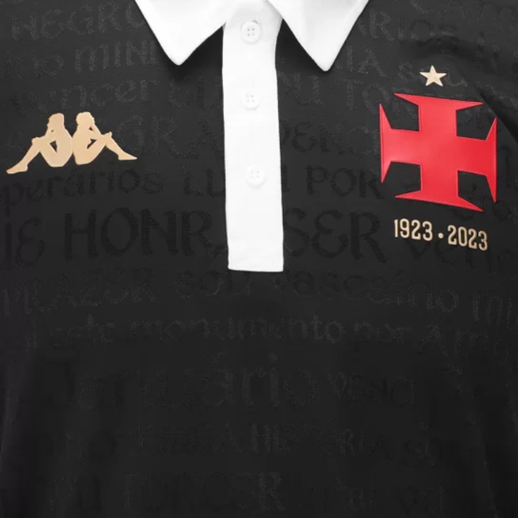 Camisa Vasco da Gama Ill 23/24 - Camisas Negras