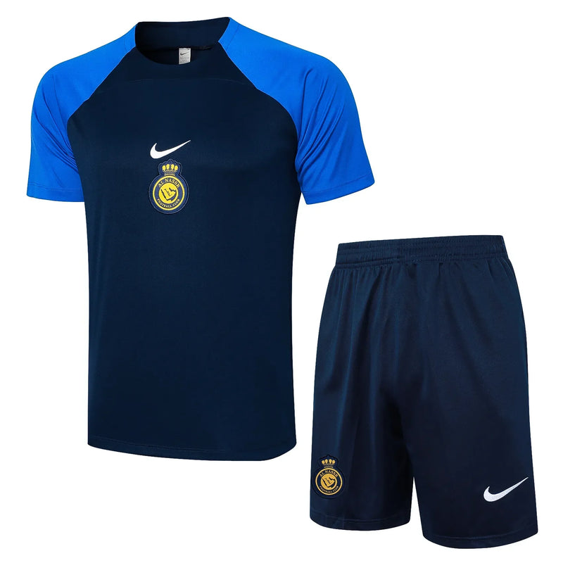 Conjunto Al Nassr Treino 24/25 - Azul Escuro