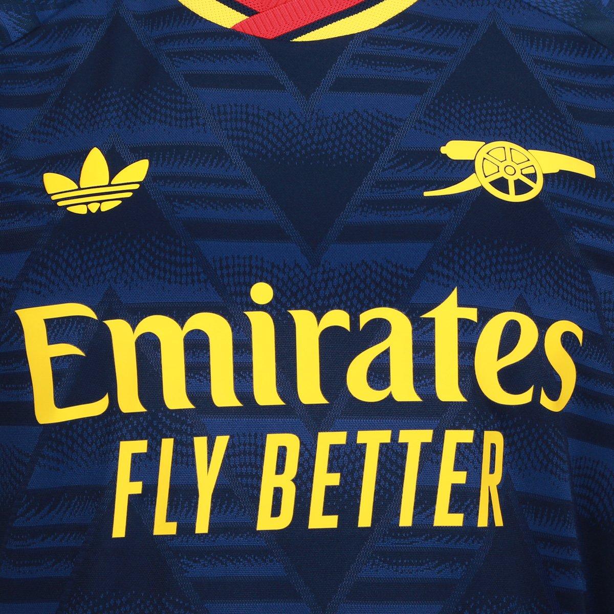 Camisa Arsenal Away 26/27 s/n Torcedor Adidas Masculina - Marinho