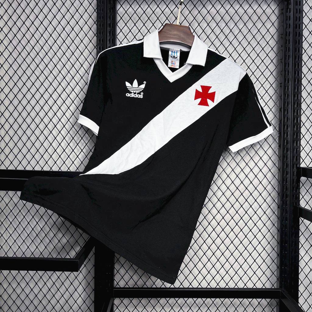 Camisa Vasco Retrô 1988   Preta