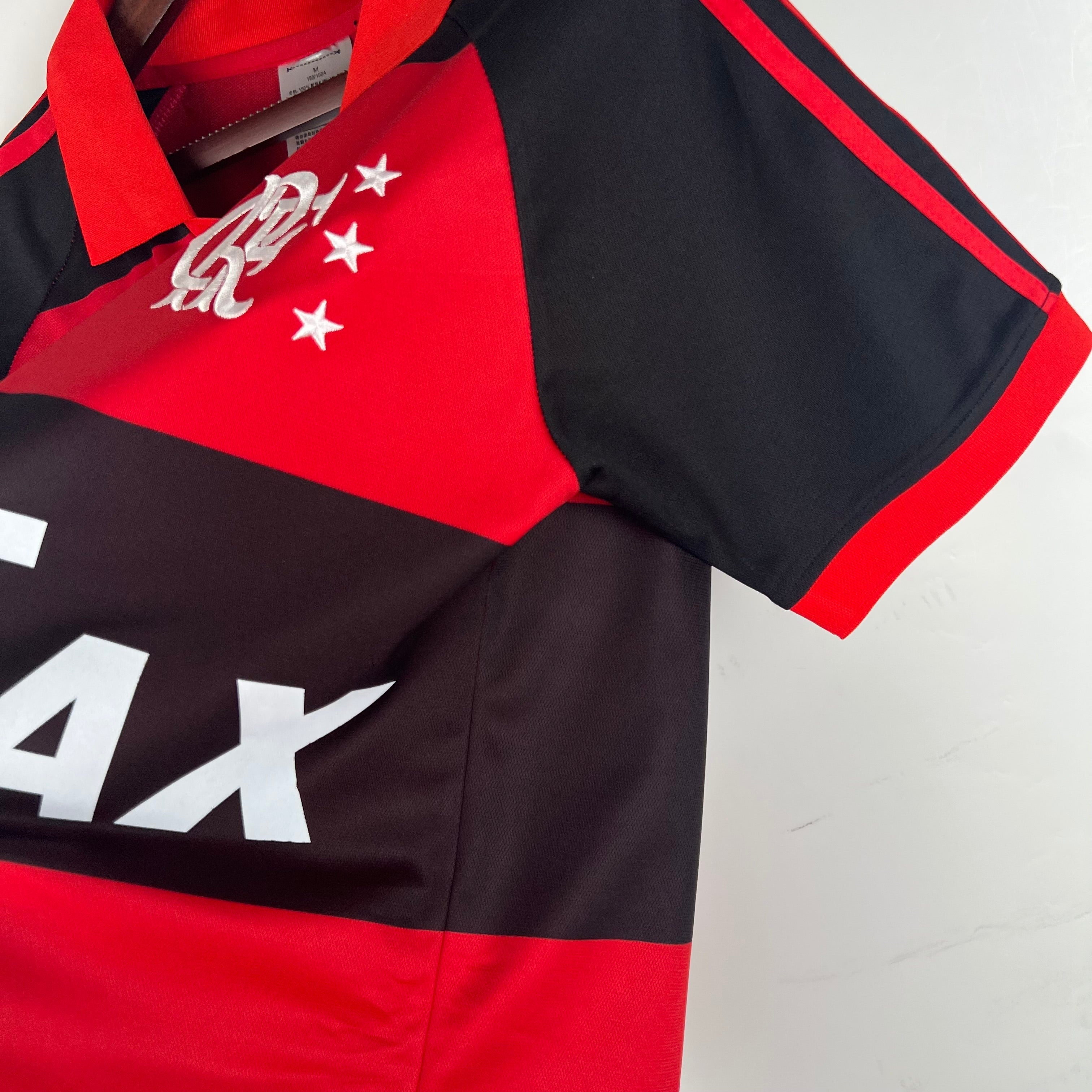 Camisa Flamengo Retrô 1987  Vermelha e Preta