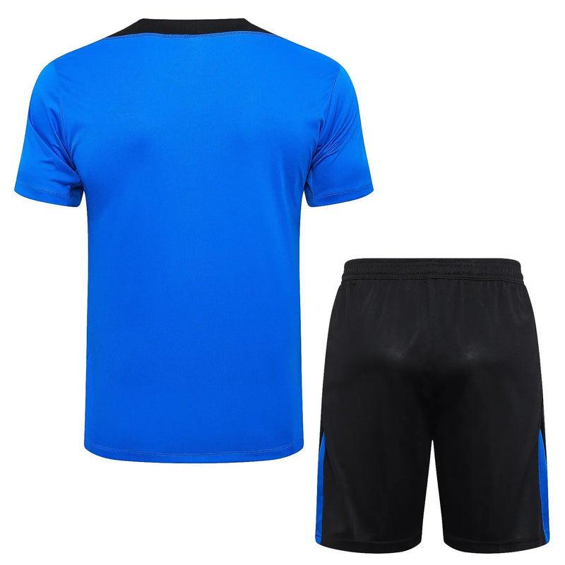 Conjunto Barcelona Treino 24/25 - Azul