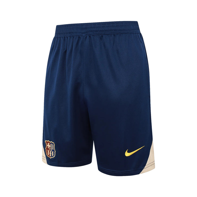 Conjunto Barcelona Treino Regata 24/25 - Azul Escuro