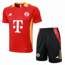 Conjunto Bayern de Munique Treino 24/25 - Vermelho