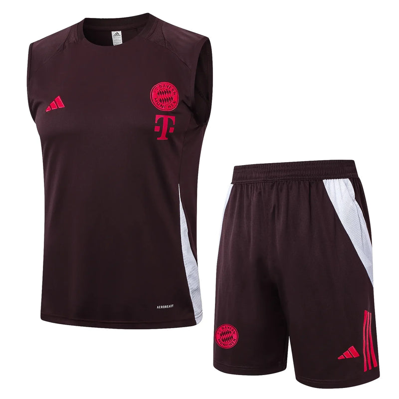 Conjunto Bayern de Munique Treino Regata 24/25 - Vinho