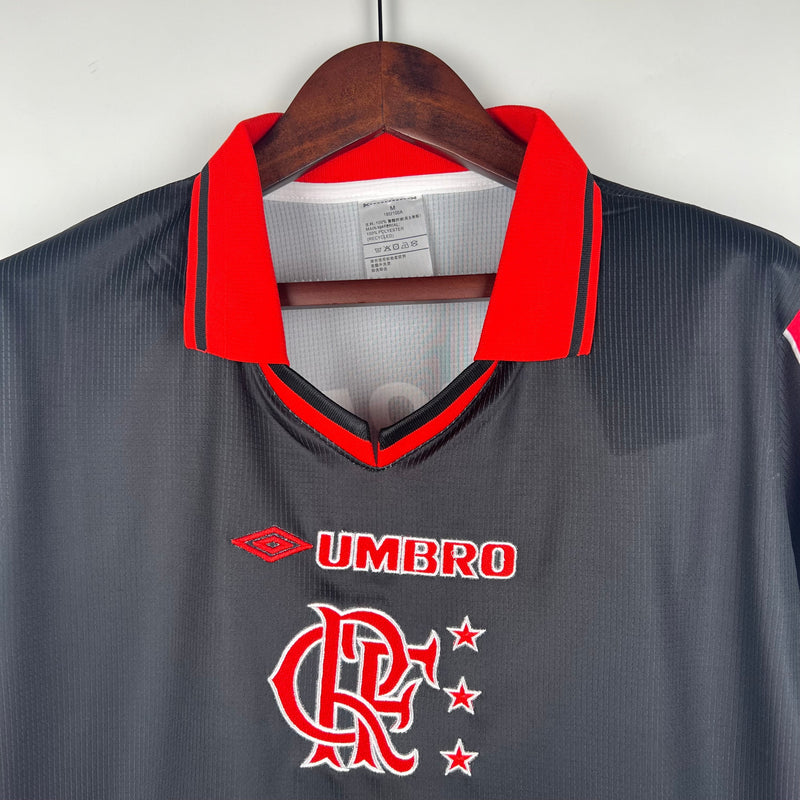 Camisa Flamengo Retrô 1999 - Vermelha e Preta