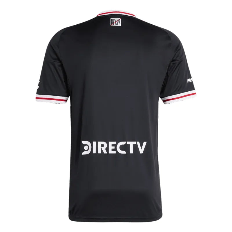 Camisa River Plate Away 25/26 - Preta e Vermelha