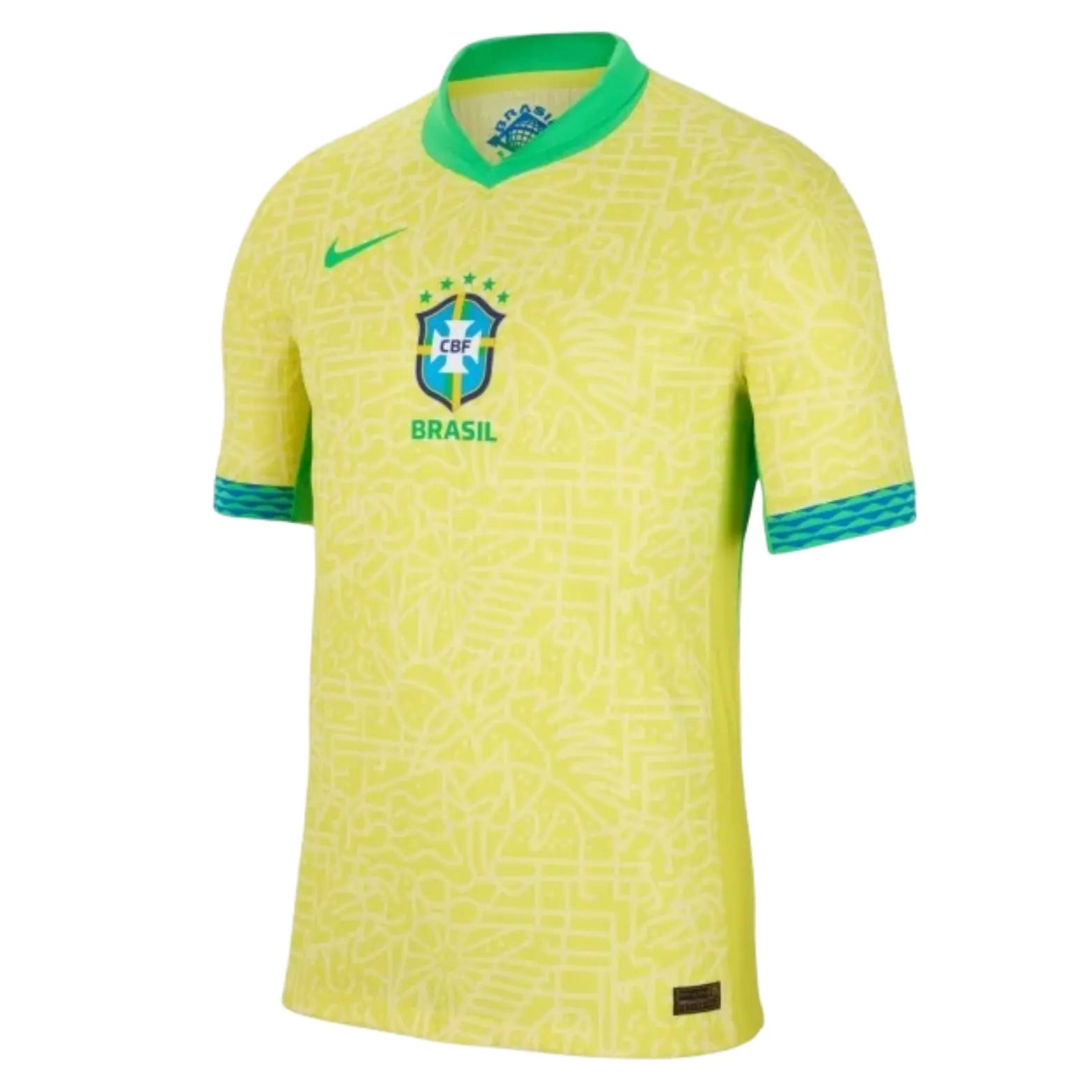 Camisa Brasil Home 2024 jogador amarela