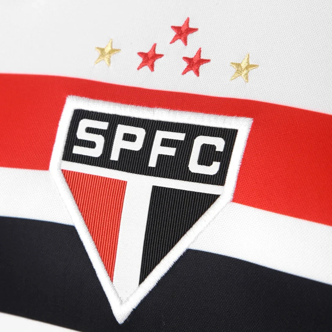 Camisa Tricolor Feminina Home 25/26 - Branca