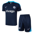 Conjunto Chelsea Treino 24/25 - Azul Escuro