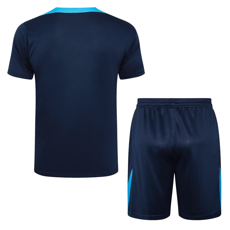 Conjunto Chelsea Treino 24/25 - Azul Escuro