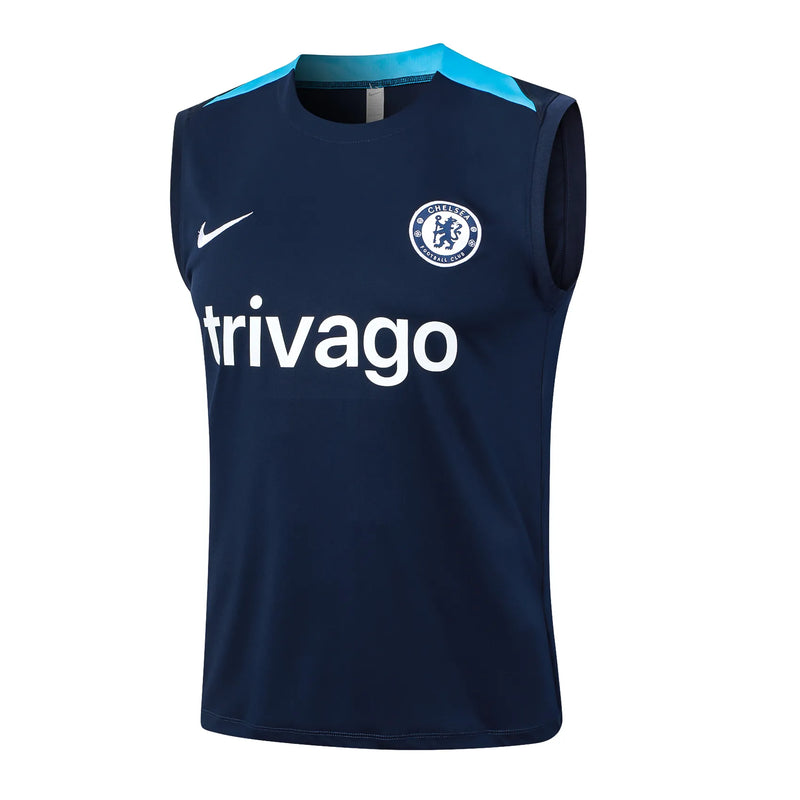Conjunto Chelsea Treino Regata 24/25 - Azul Escuro