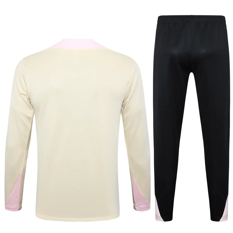Conjunto Agasalho Treino PSG 24/25 - Branco