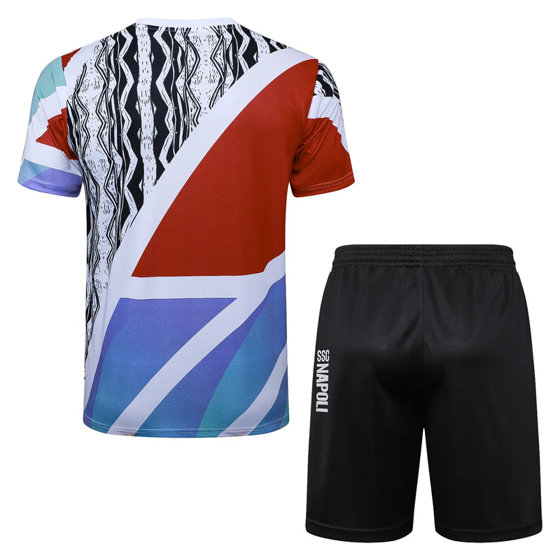 Conjunto Arsenal Treino 24/25 - Vermelho e Azul