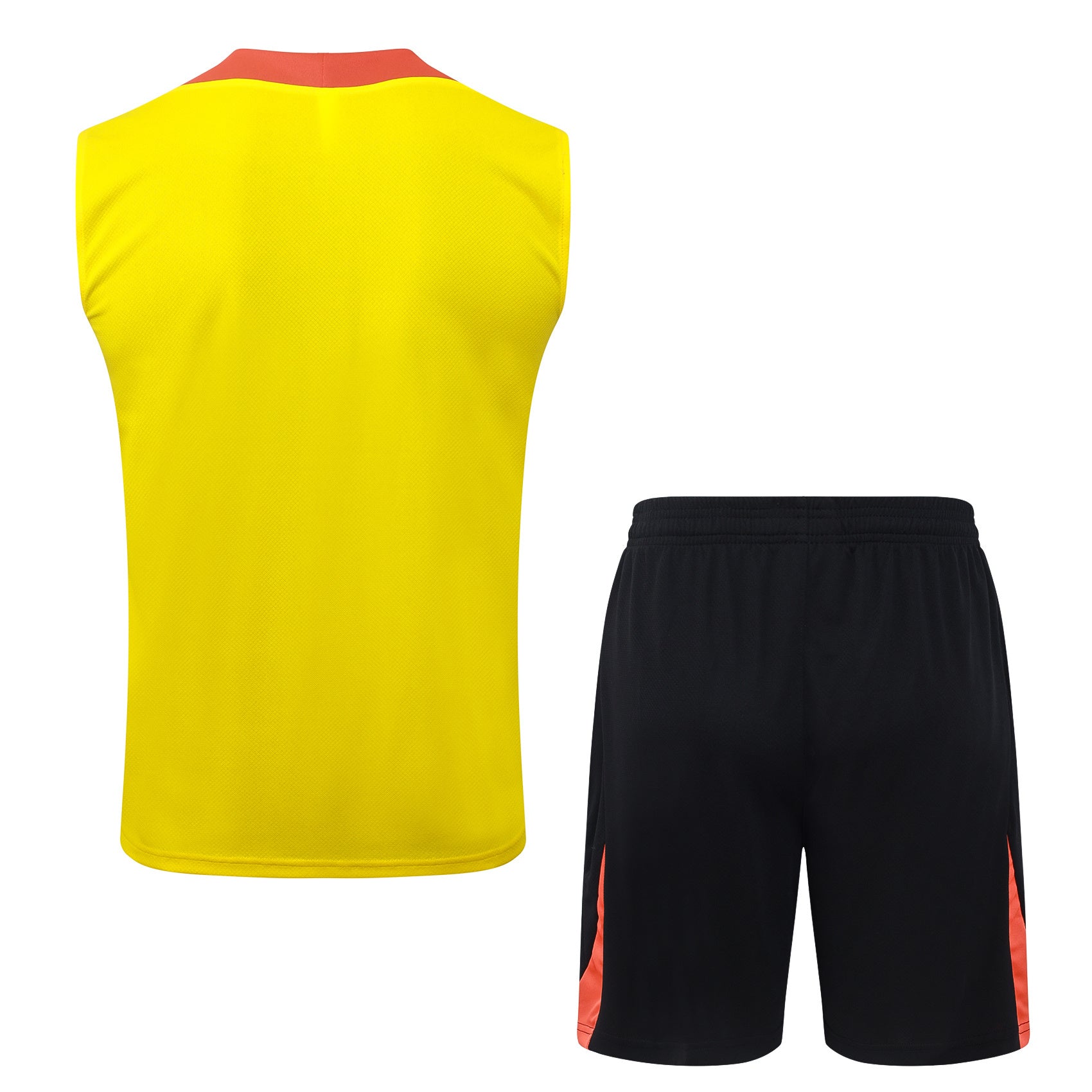 Conjunto Brasil Treino Regata 24/25  - Amarelo