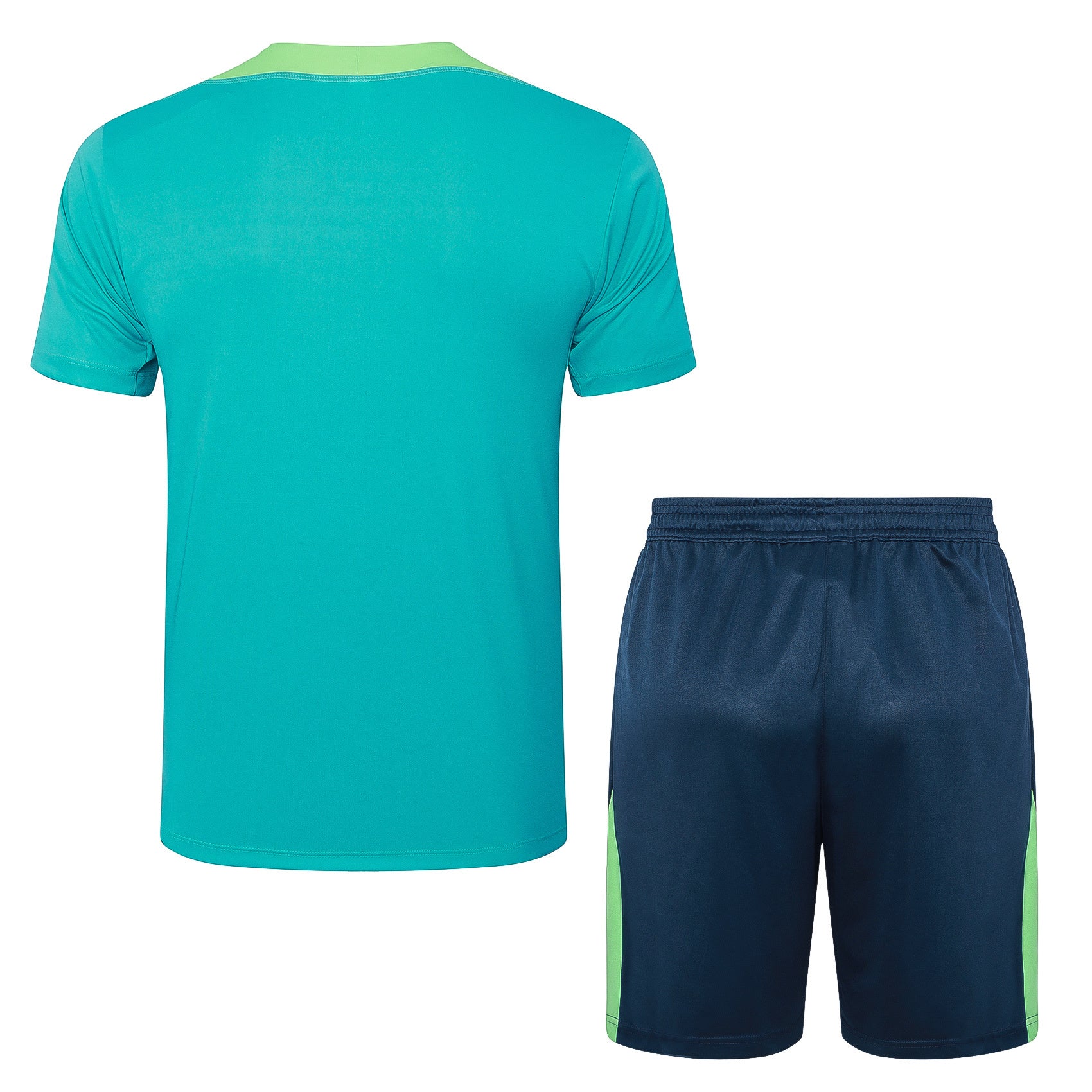 Conjunto Brasil Treino 24/25  - Azul Ciano
