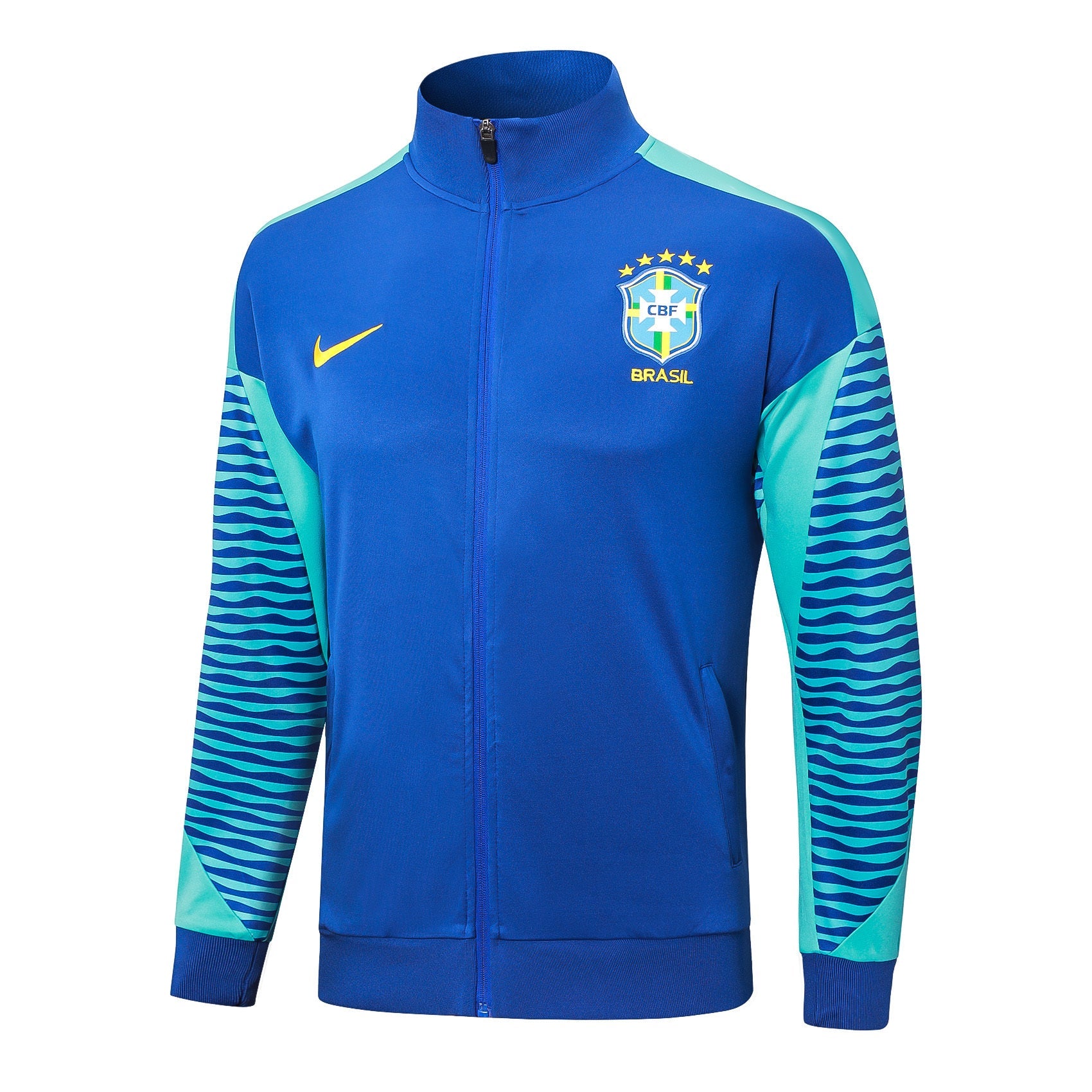 Conjunto Agasalho Treino Brasil 24/25 - Azul