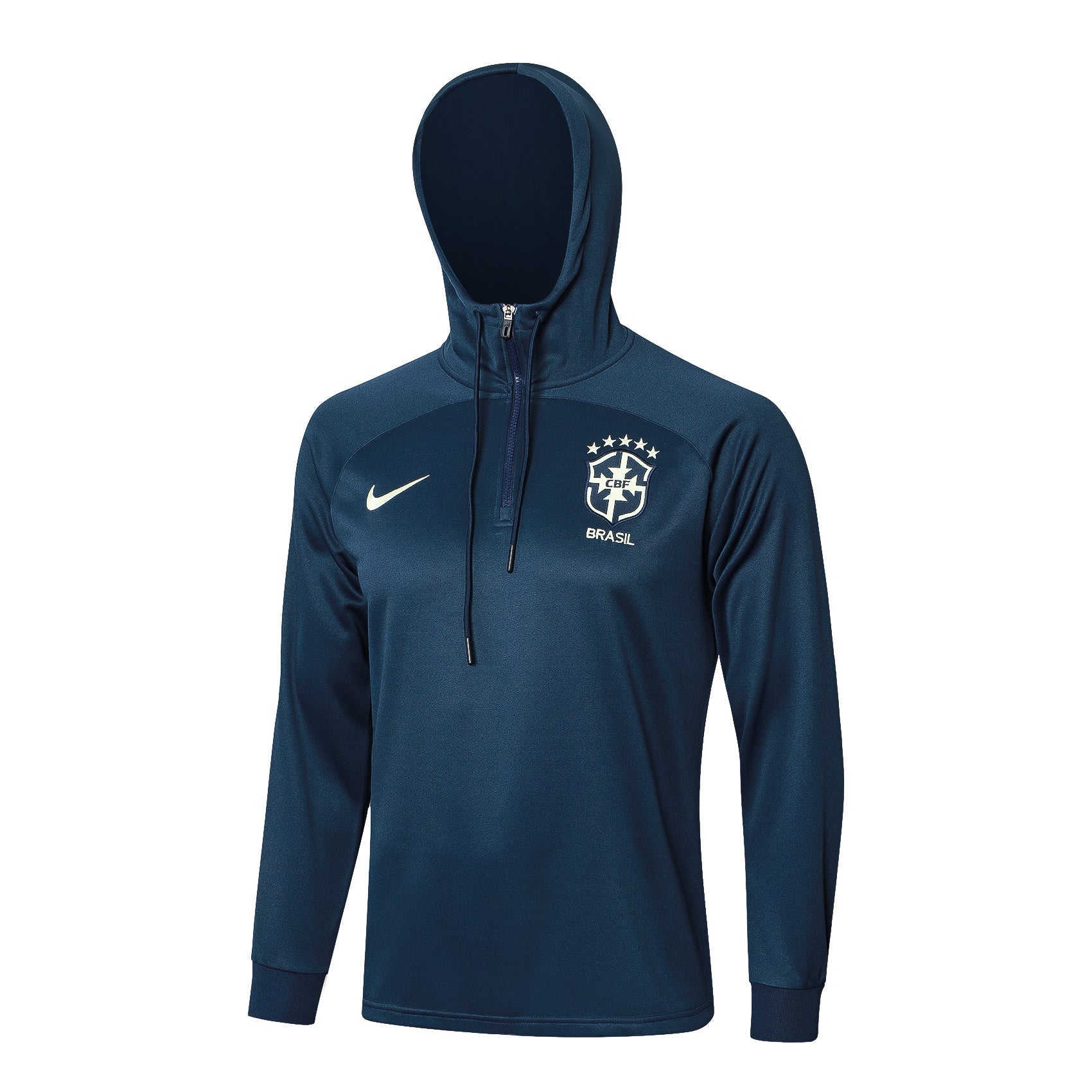 Conjunto Agasalho Treino Brasil 24/25 - Azul Escuro