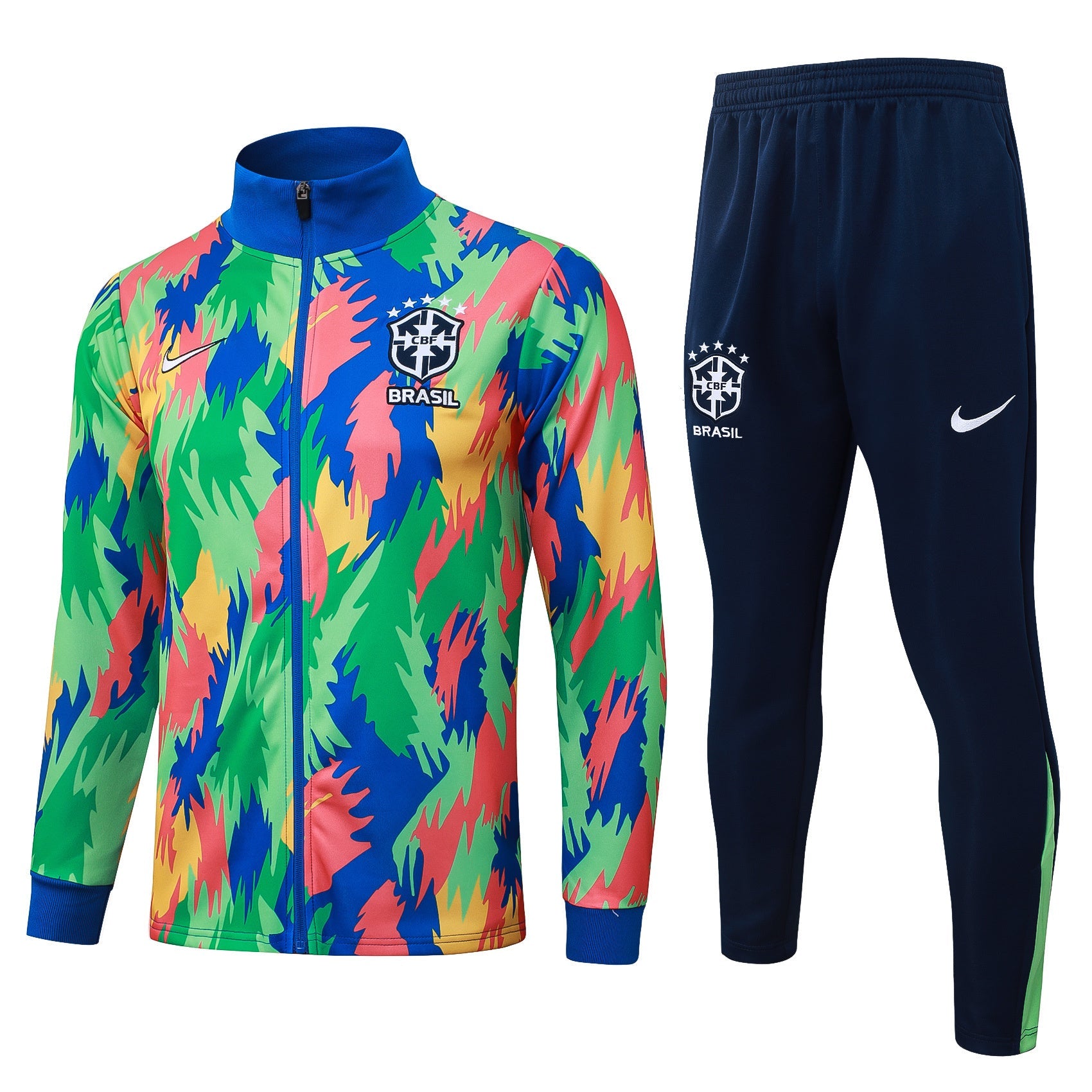 Conjunto agasalho treino Brasil 25/26 verde