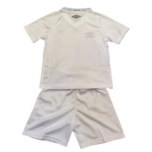 Conjunto Infantil Santos I 25/26 - Branco