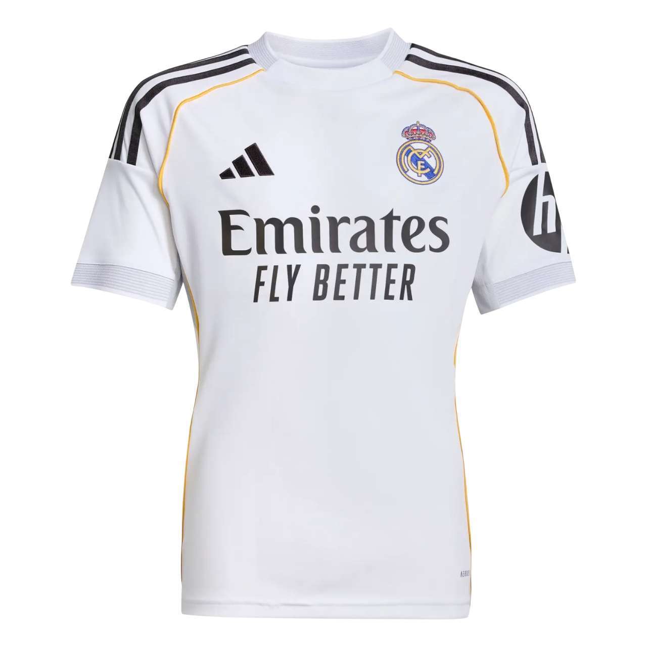 Conjunto Infantil Real Madrid I 25/26 - Branco