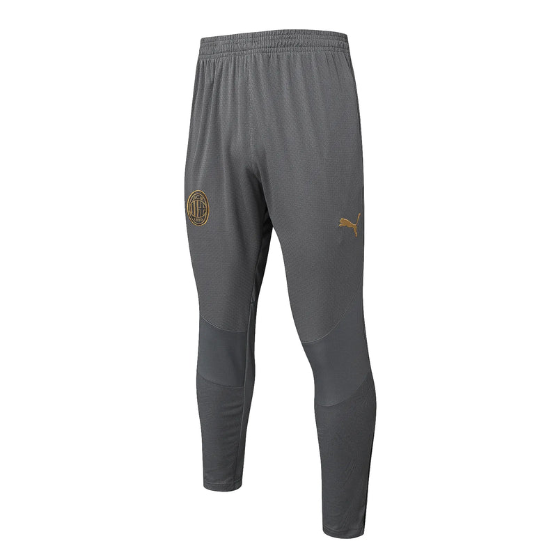 Conjunto Agasalho Treino Milan 24/25 - Cinza