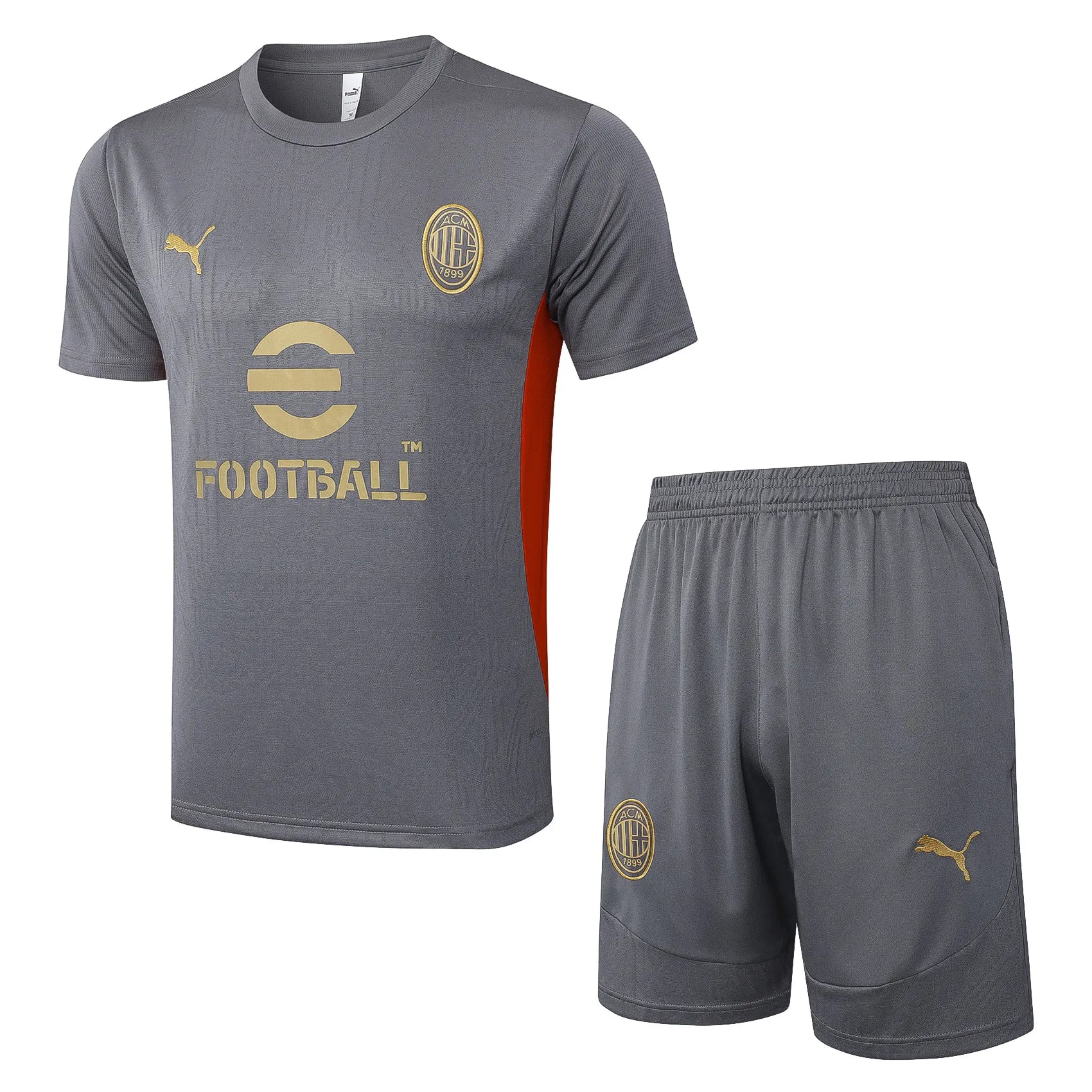 Conjunto Milan Treino 24/25 - Cinza