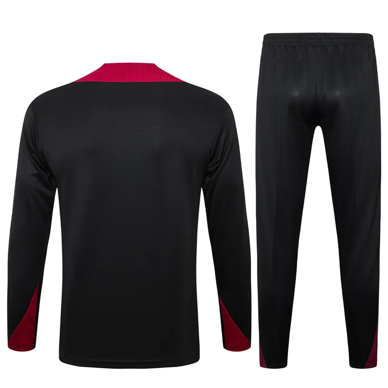 Conjunto Agasalho Treino PSG 24/25 - Preto