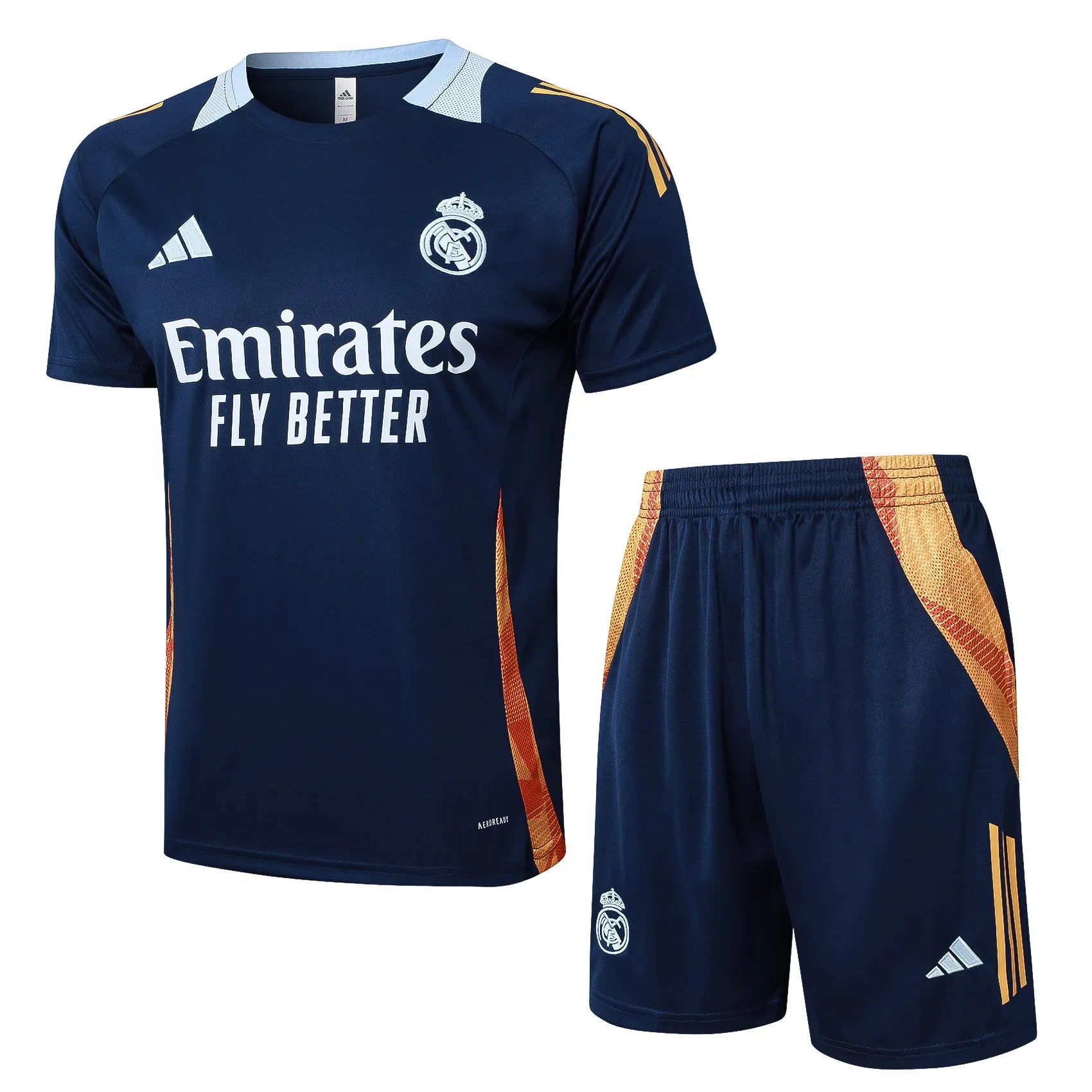 Conjunto Real Madrid Treino 24/25 - Azul Escuro