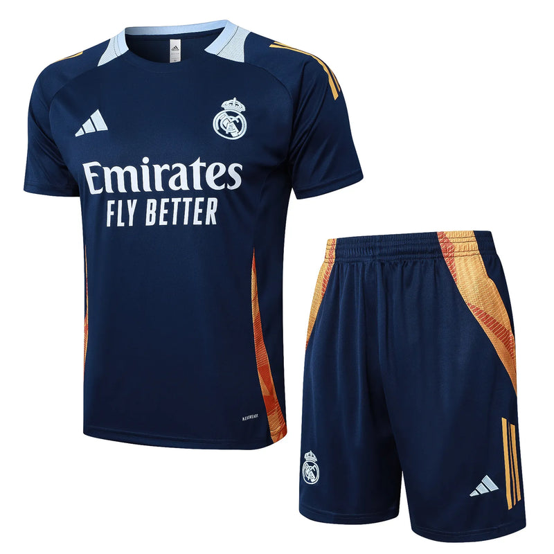 Conjunto Real Madrid Treino 24/25 - Azul Escuro
