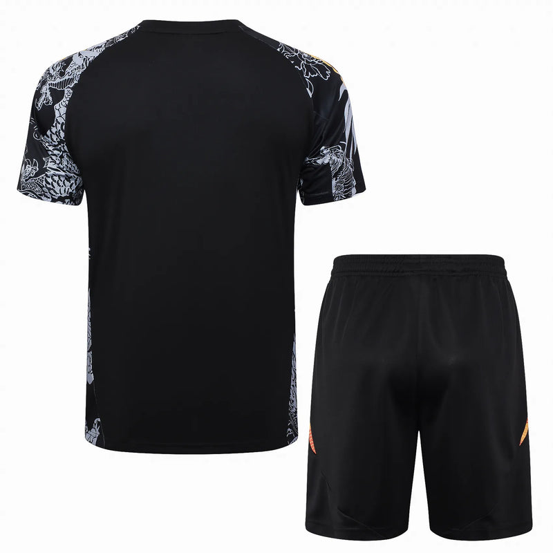 Conjunto Real Madrid Treino 24/25 - Cinza Dragão