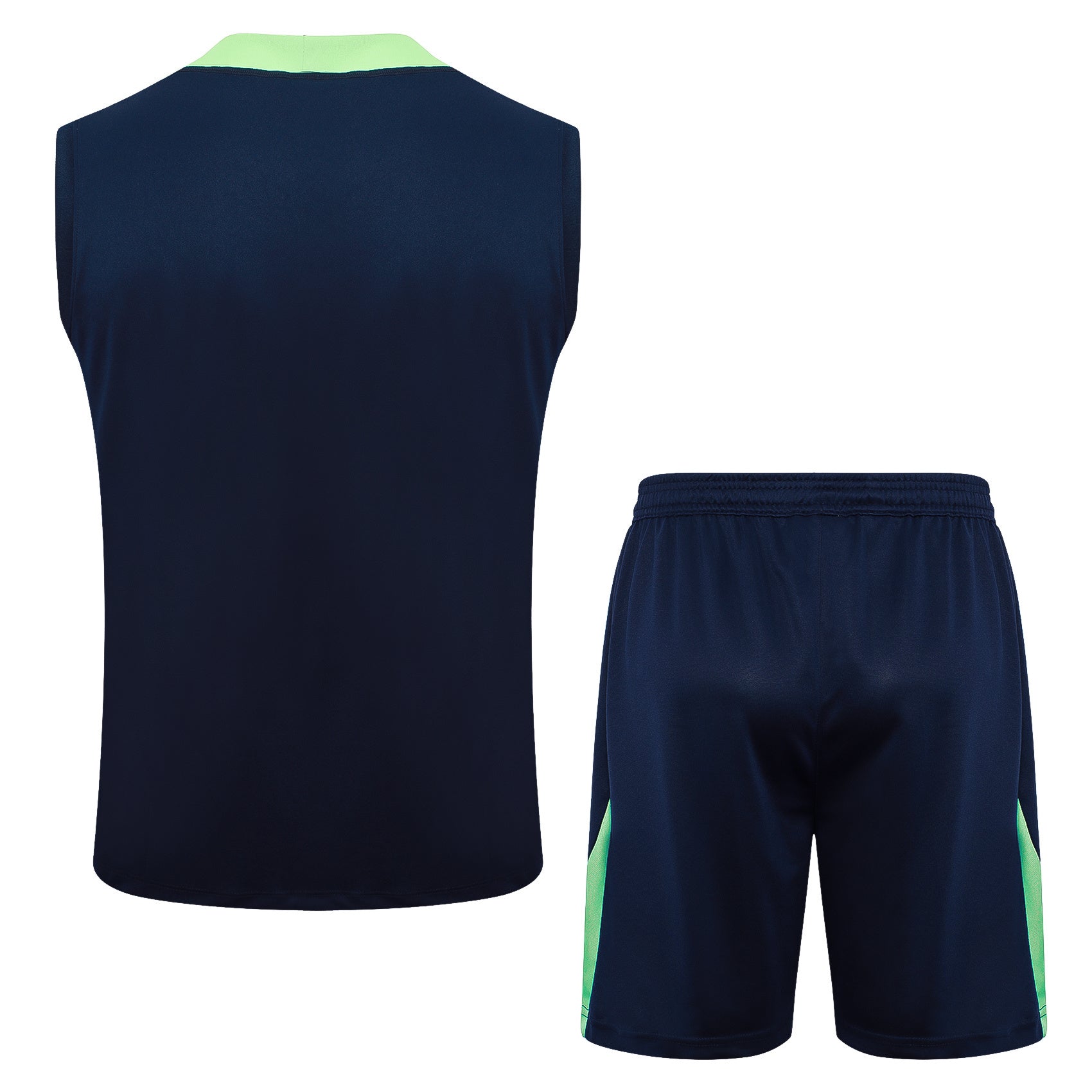 Conjunto Brasil Treino Regata 24/25  - Azul e Verde