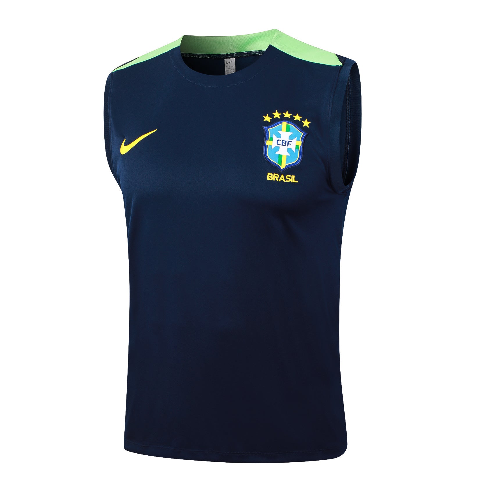 Conjunto Brasil Treino Regata 24/25  - Azul e Verde