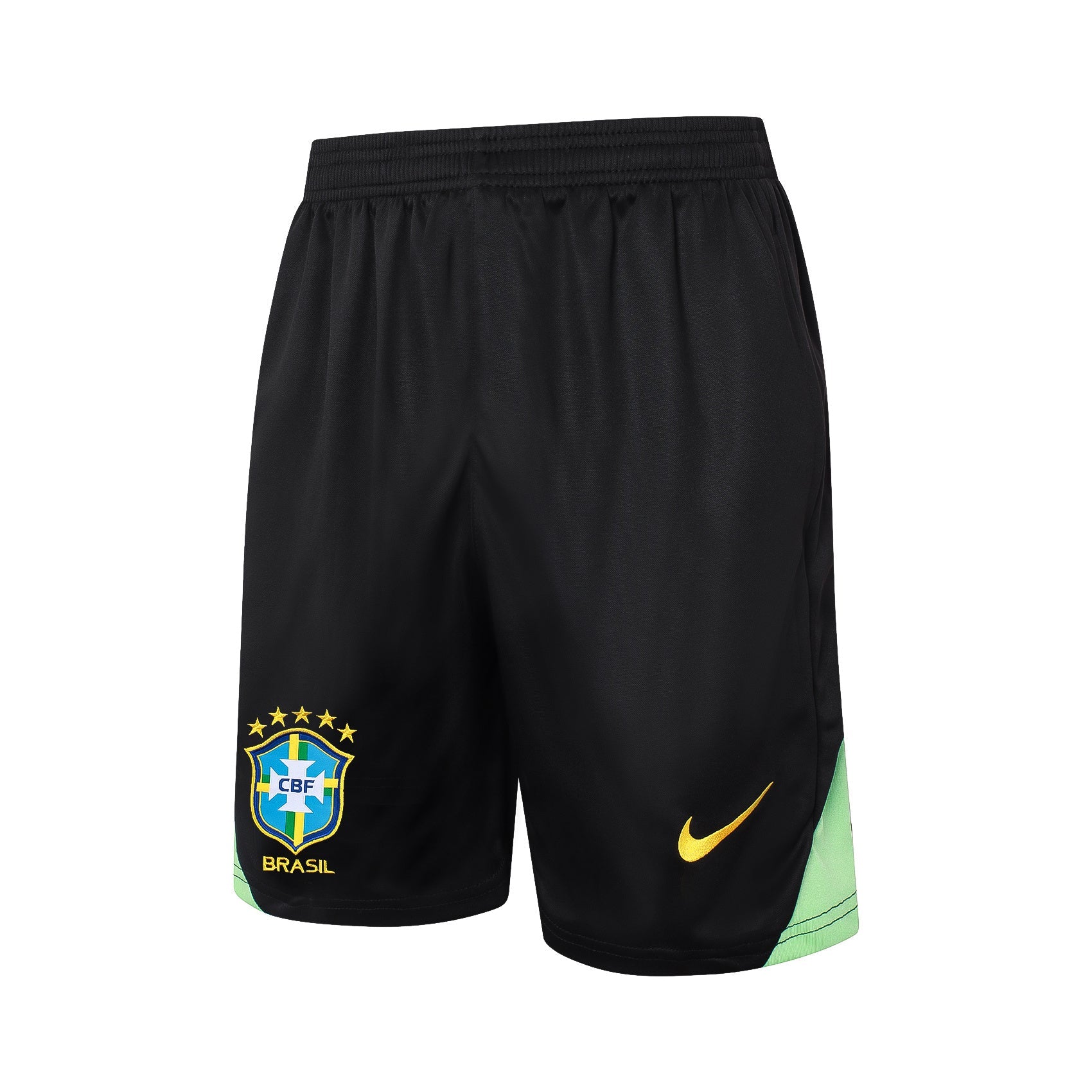 Conjunto Brasil Treino Regata 24/25  - Preto e Verde