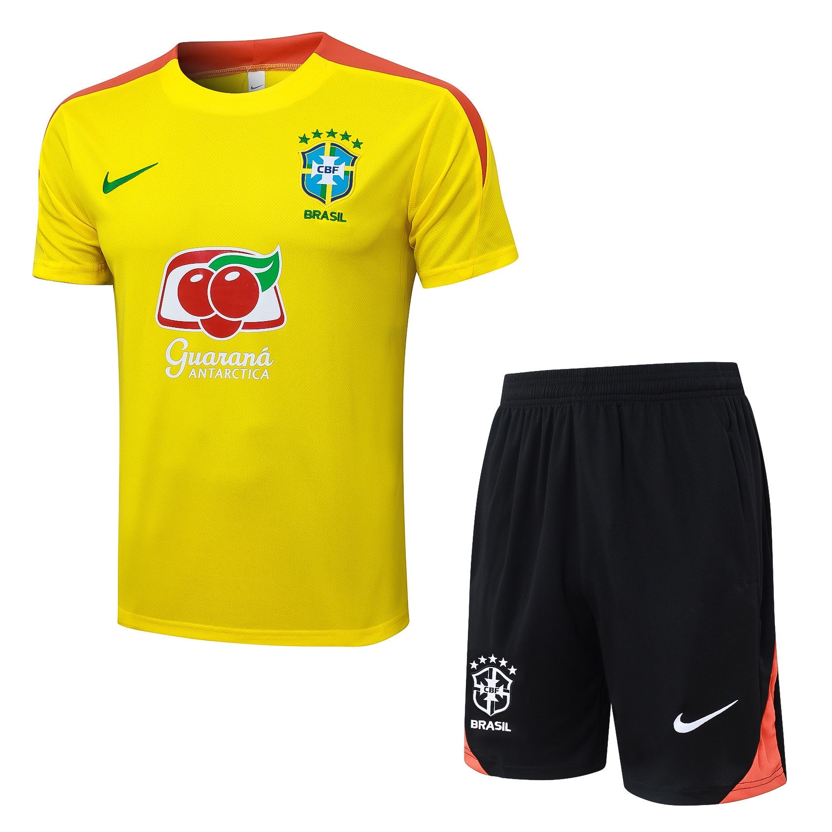 Conjunto Brasil treino 24/25 amarelo